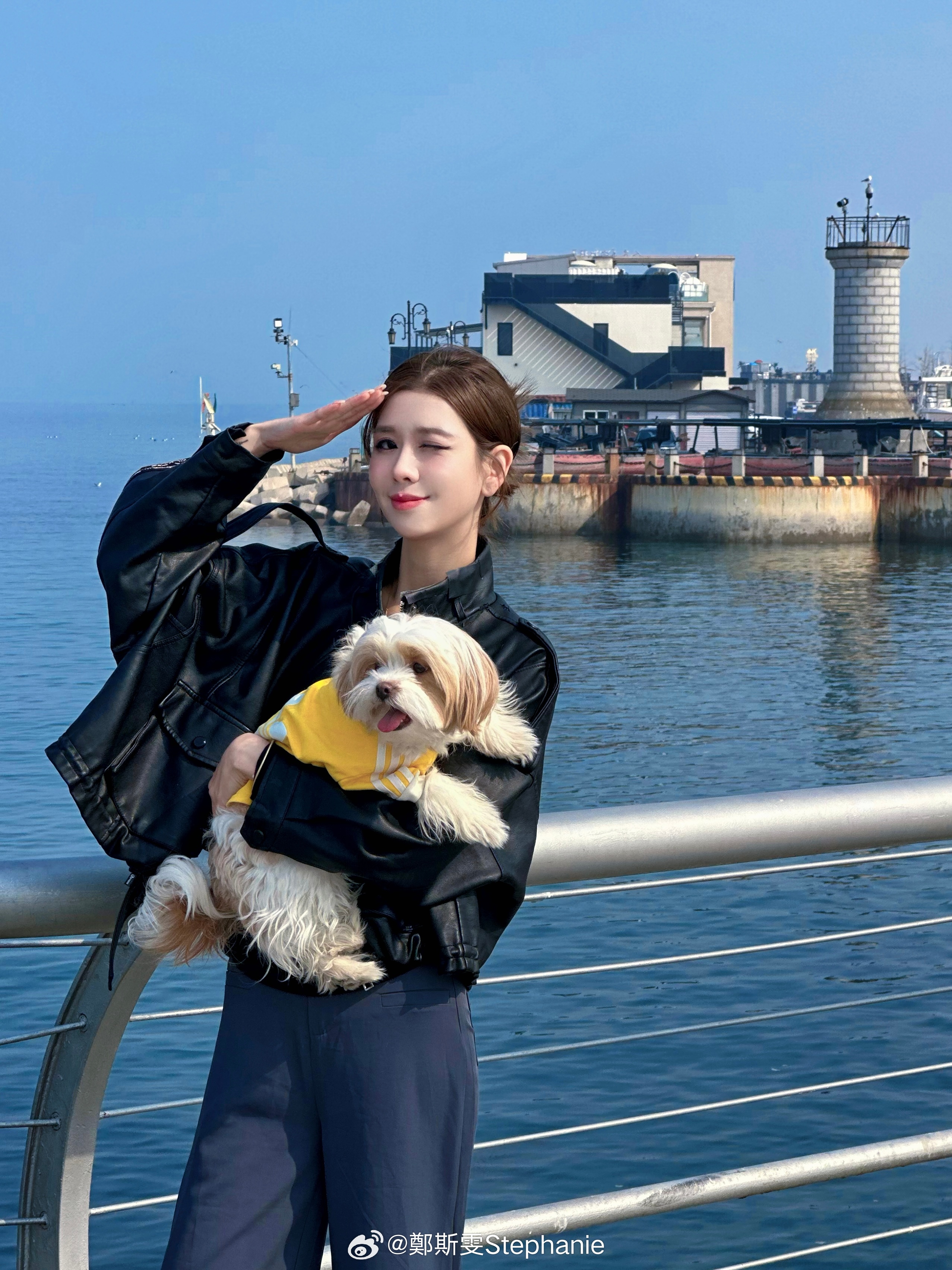 海边 最近的天气可真好～🌊 大连·东港音乐喷泉广场