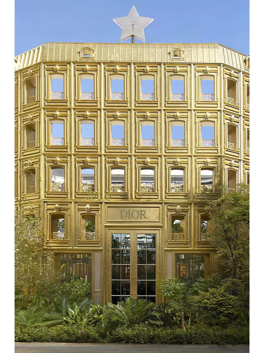 DIOR梦幻黄金屋 🟨 曼谷时尚新地标