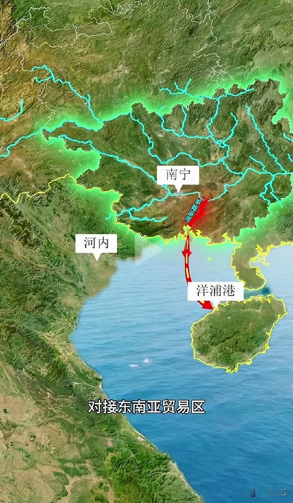 上次的大看点是洋浦港，这次轮到平陆运河，一套组合拳打出来，这盘棋才算是正式开局。