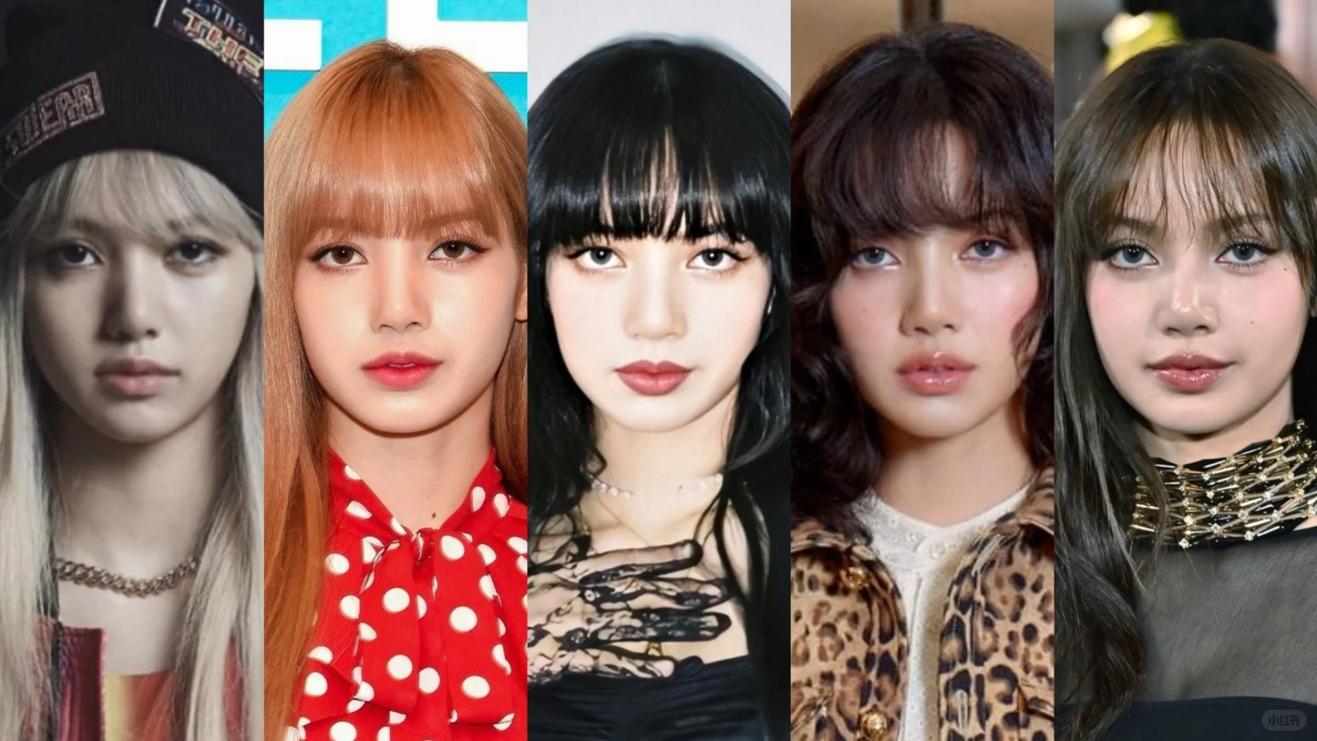 BLACKPINK出道多年的变化 