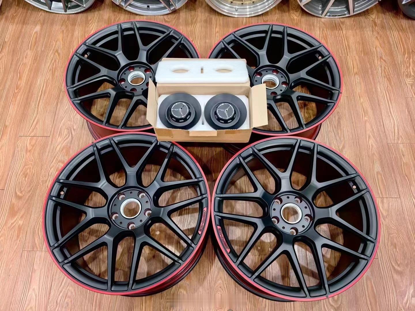 全新奔驰G63原厂22寸先行版（红边款）全新带包装，特价5xxxx/套，原厂正品