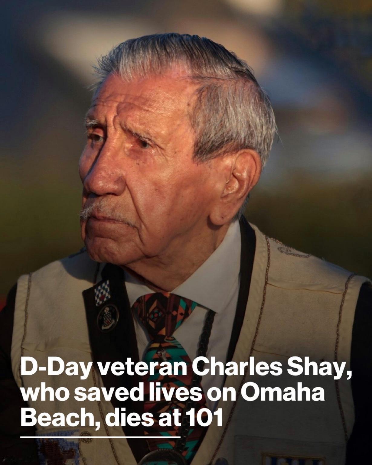 查尔斯·谢伊Charles Shay，是一位功勋卓著的美洲原住民退伍老兵，19岁