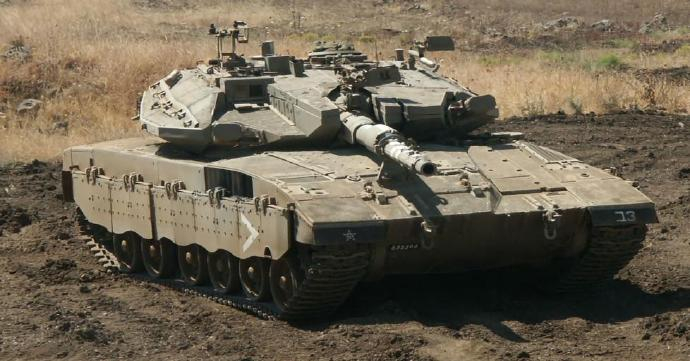 每天认识一件兵器 以色列“梅卡瓦”主战坦克“梅卡瓦”（Merkava）坦克是以色