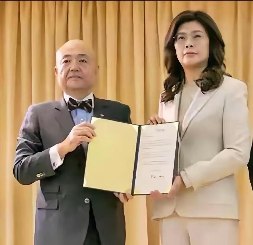 2026年7月31日，台湾政治人物郑丽文在台北日本台湾交流协会完成一场精心策划的