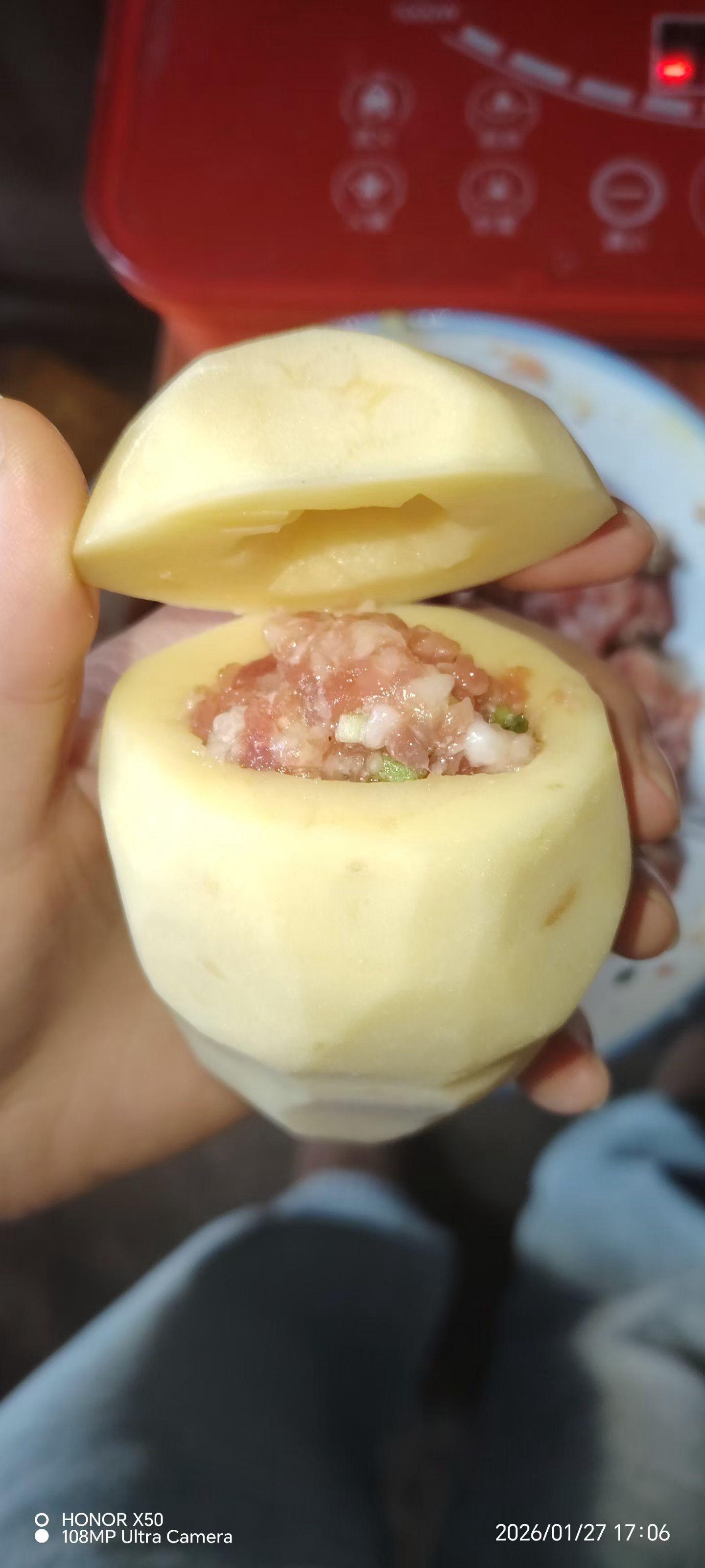 吃土豆的最高境界。