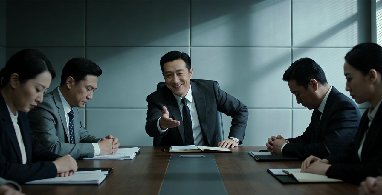 会议室里，经理让大家提意见。
没人说话。空气凝滞得像要结冰。
“大胆说嘛，都是为