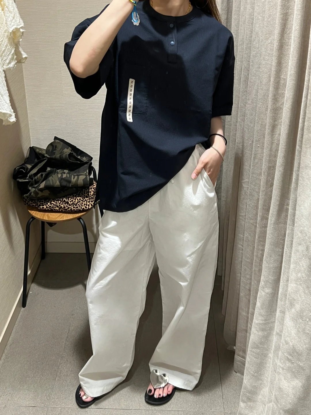 Muji新品开挂了！亨利短袖泡泡纱也太好穿了