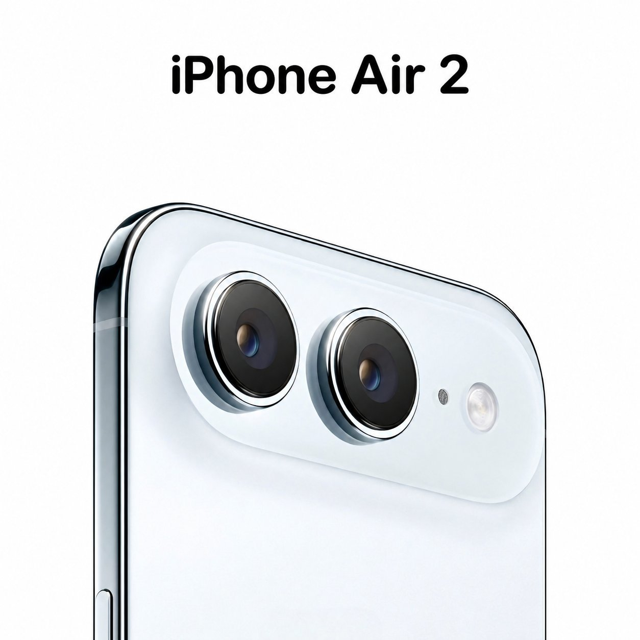 iPhone Air一代最大痛点：续航差+单摄。Air2：升级为双摄，4800万