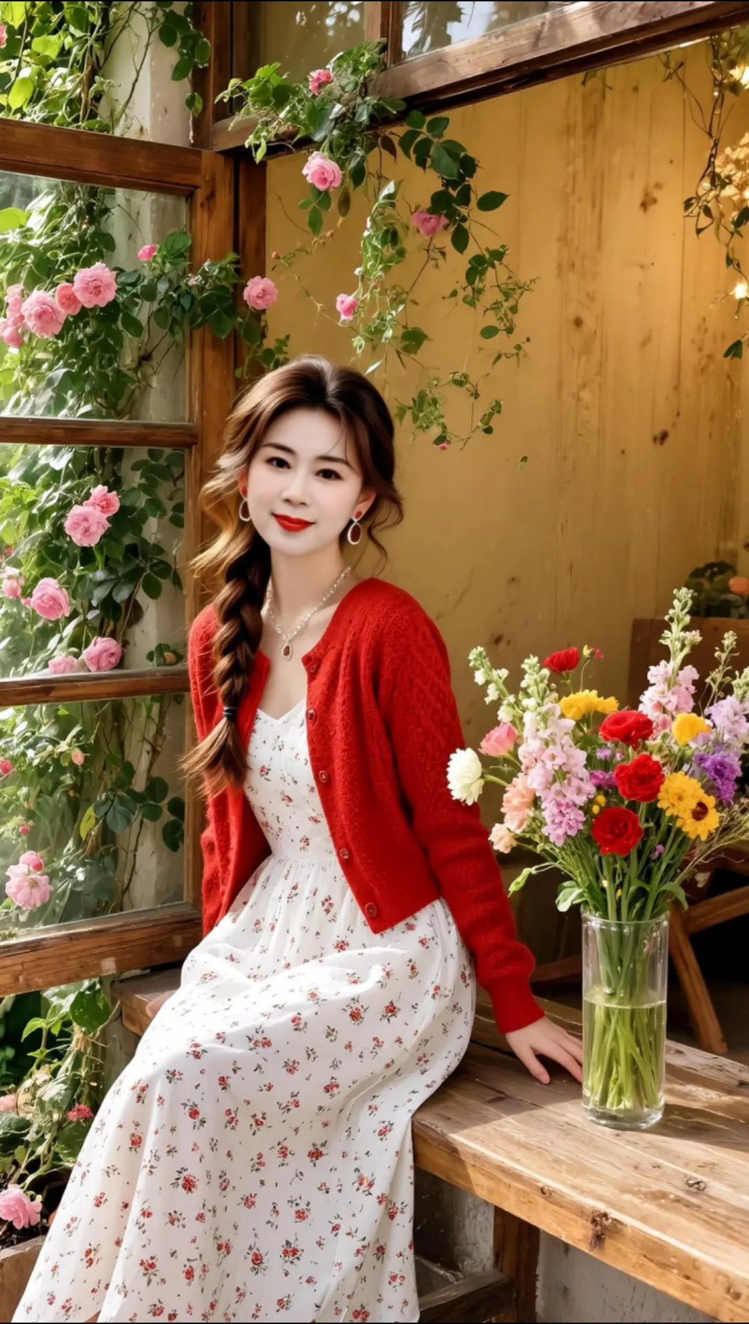 AI田园风写真 随变ai随便玩