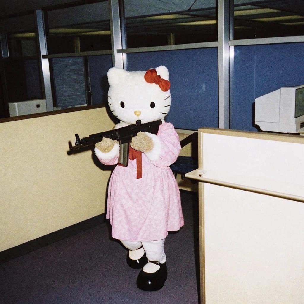 更适合打工人体质的Hello Kitty表情包[兔子] 