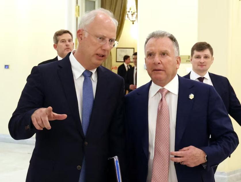 乌克兰看到这个消息，该有多上火。

路透社说，10月底，维特科夫、库什纳以及俄罗