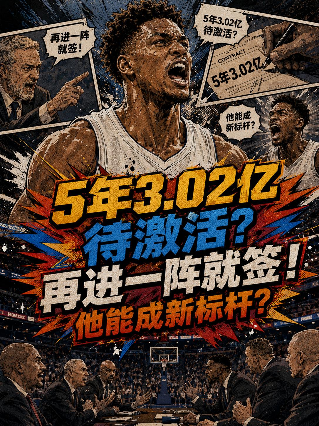 真的将斩获5年3.02亿美元的超级大合同？真的将成为全联盟的标杆？当然，在这里还