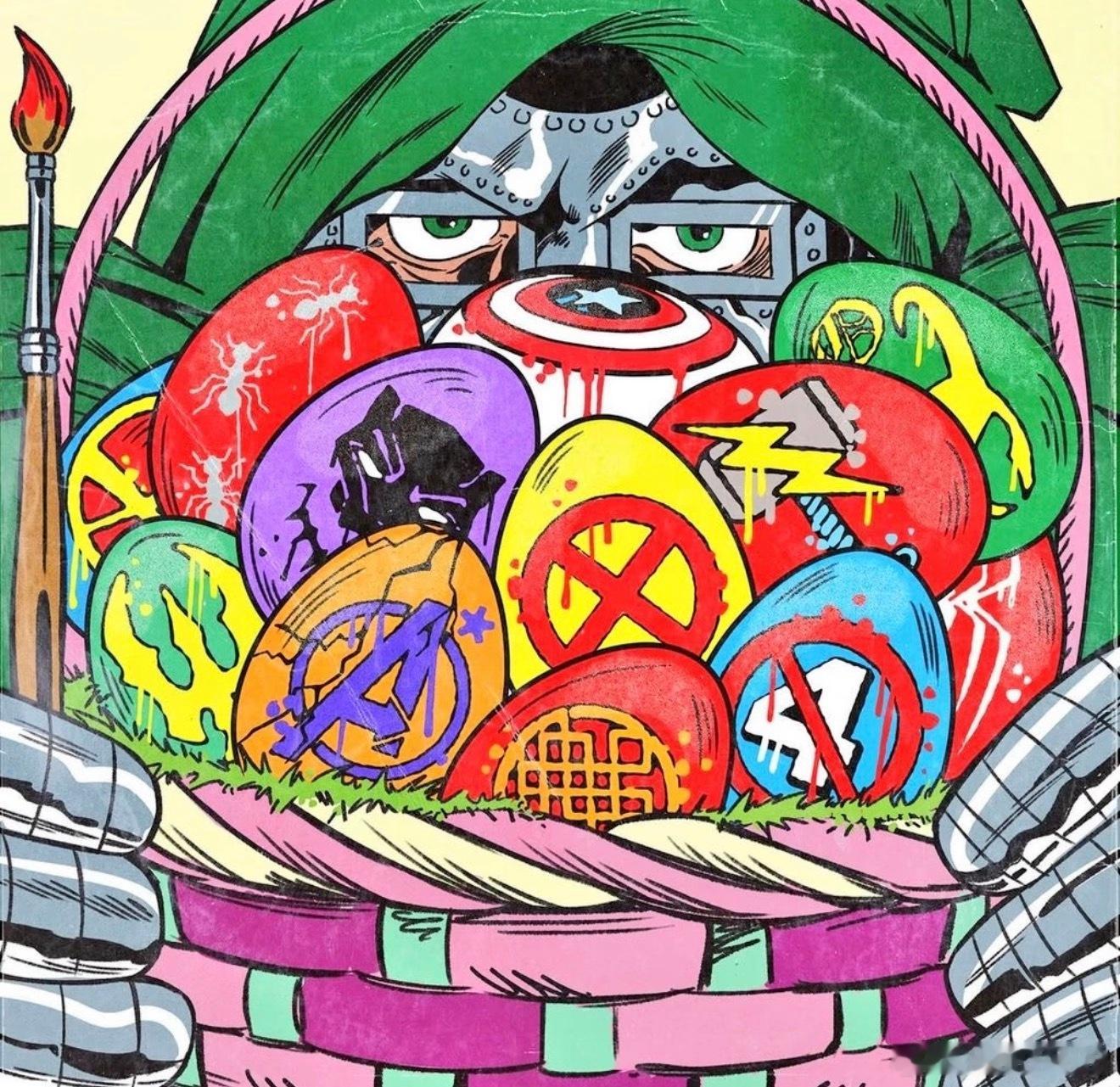 RDJ亲自晒毁灭博士艺术图，复联、神奇四侠、X战警、三代蜘蛛侠线索全埋进去，会有