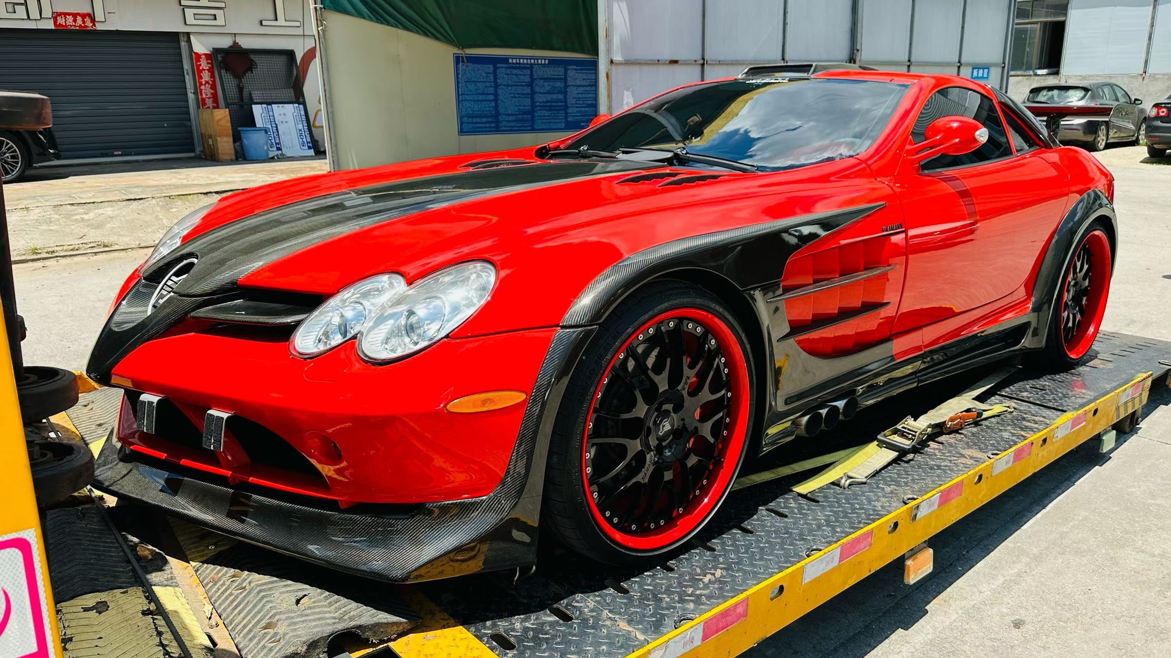 国内唯一台Mansory SLR 又出现在二手车市场待售了、猜猜要卖多少？ 
