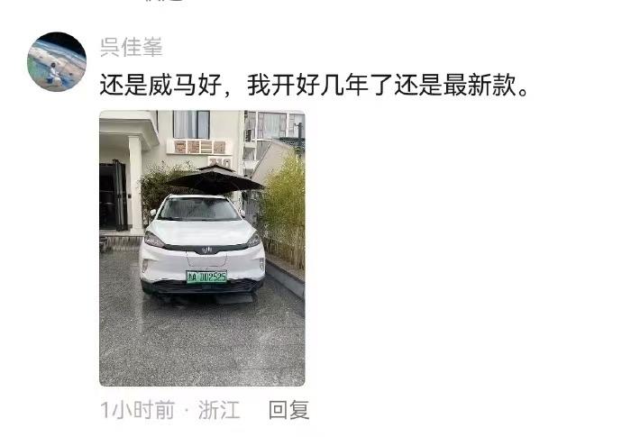 威马汽车躺着也中枪[捂脸]