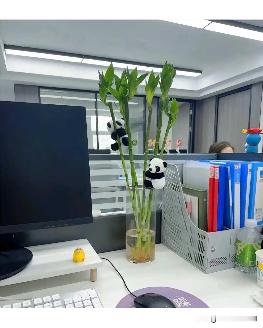 加了个钟班，楼下喝咖啡去～