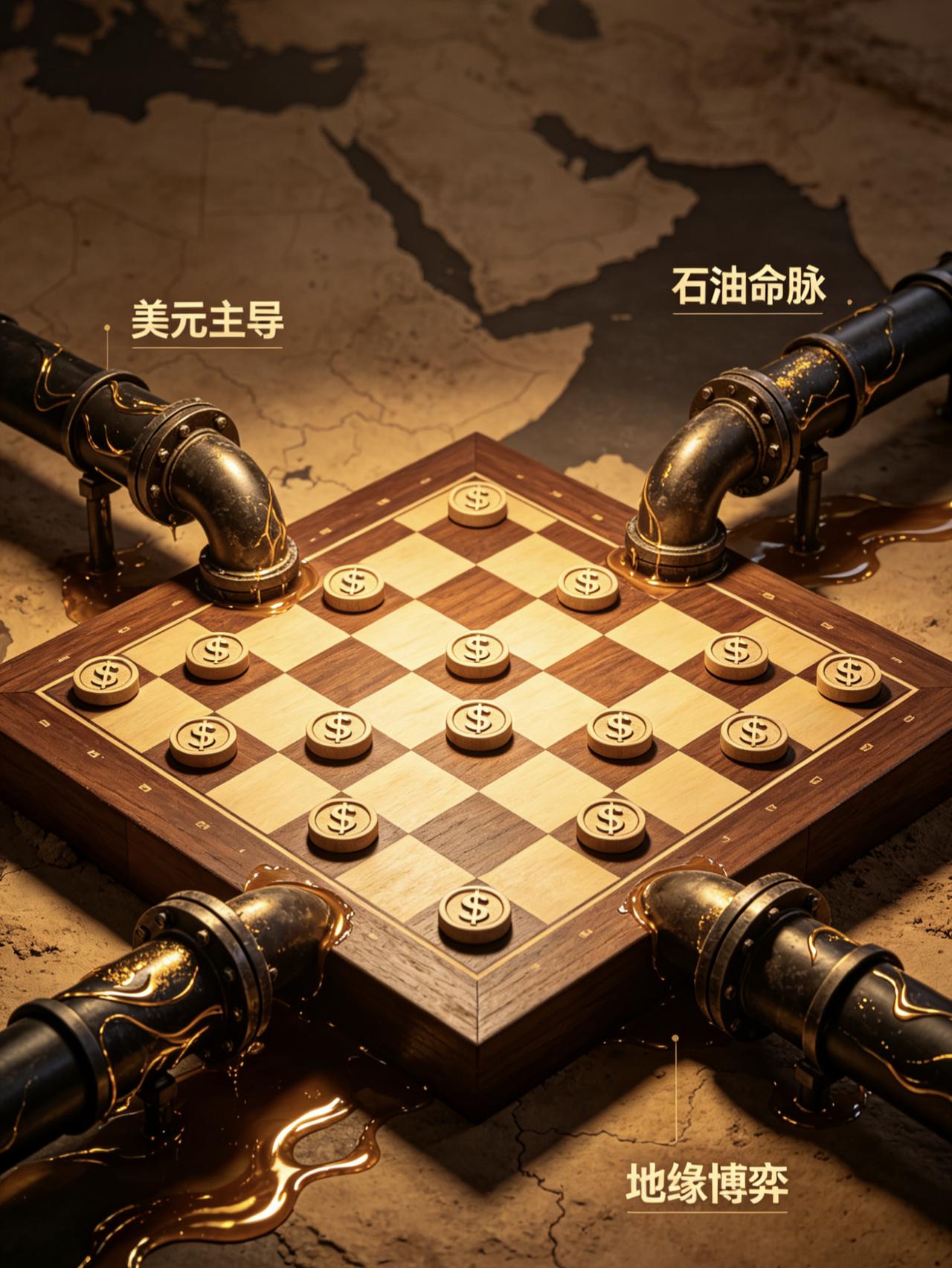 你觉得美国到底在中东图什么美国在中东，图的从来不是一桶油，而是攥住全球能源阀门、