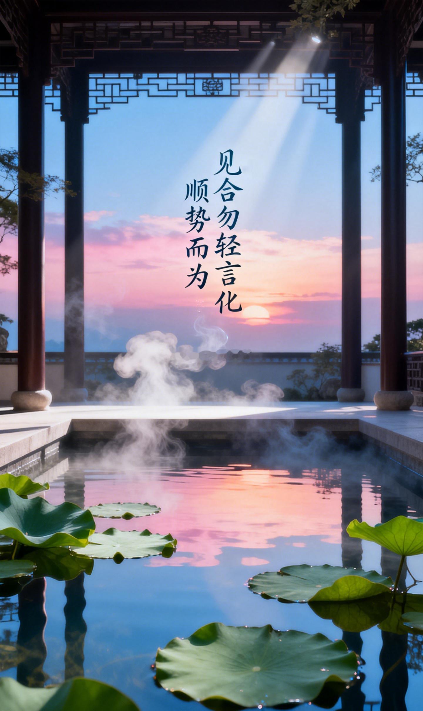 八字里看到合，别急着当成化。干支里出现了合，首先只能说明这两股力量之间有了牵扯。