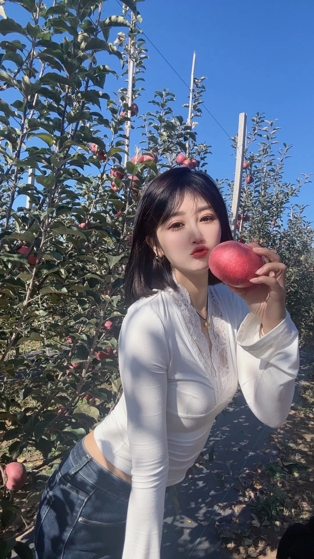 苹果🍎很甜 甜妹 分享照片