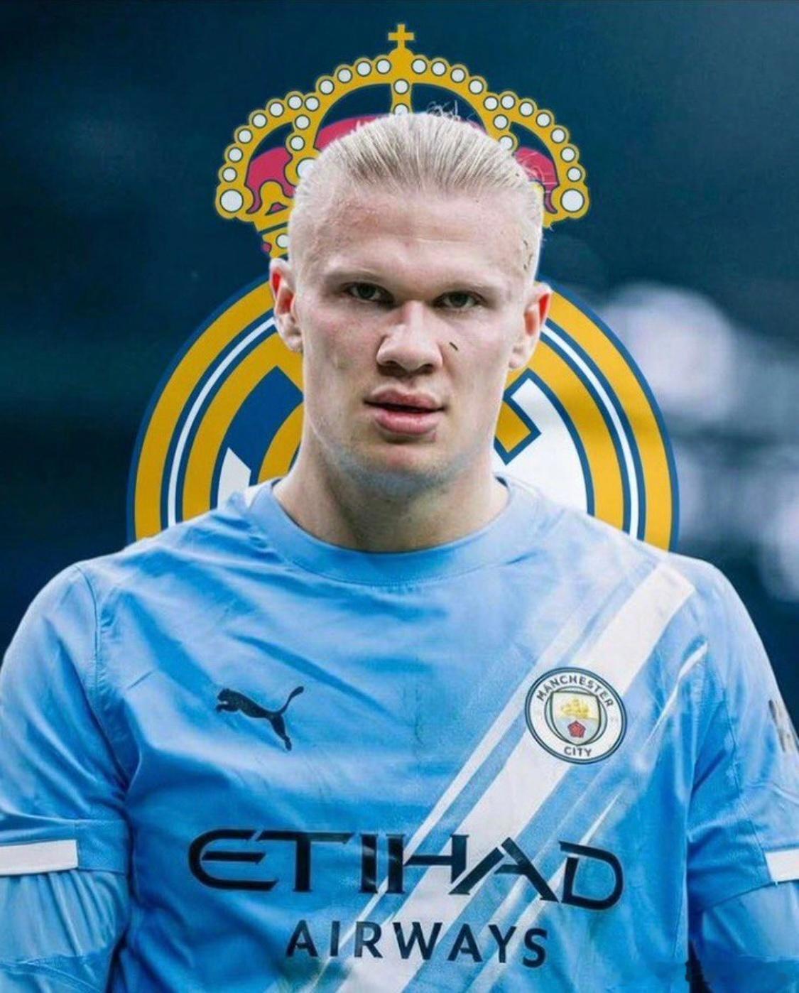 天空体育：皇马希望今夏签哈兰德，他将西甲豪门当成生涯目标1月16日据《天空体育》