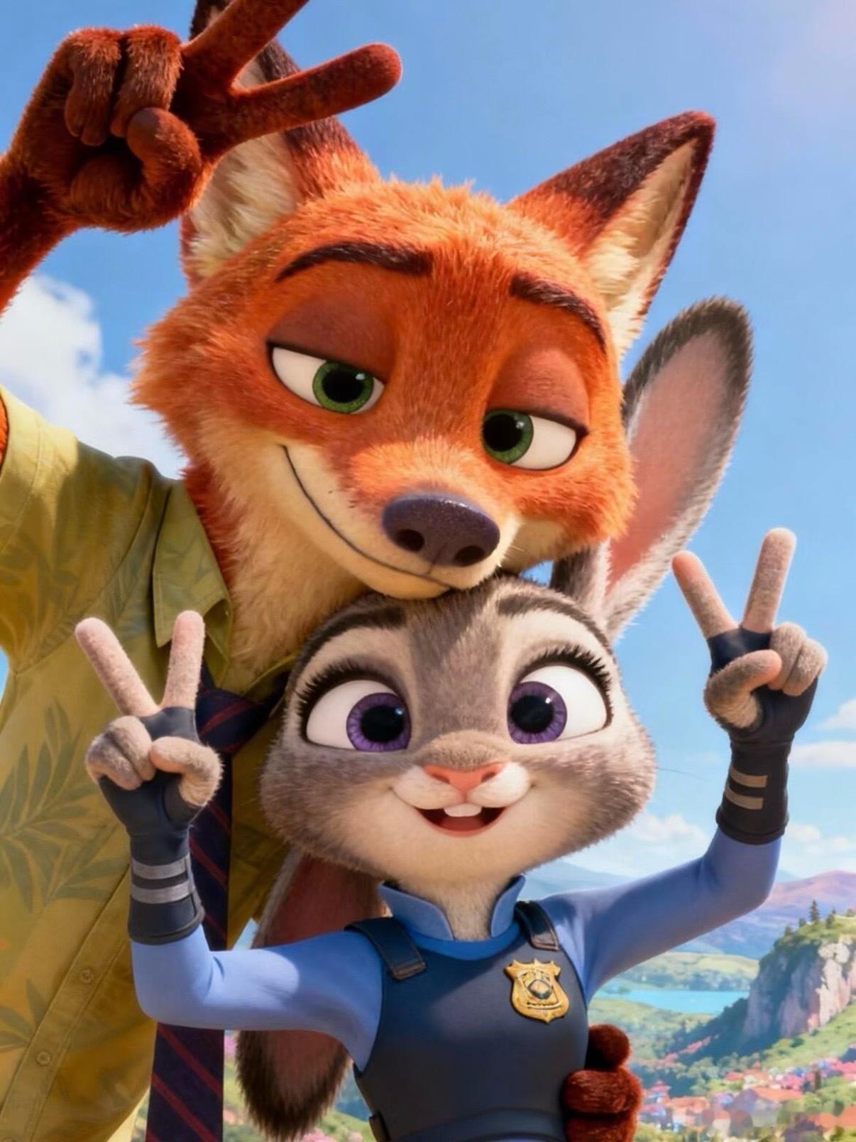 疯狂动物城2大先生爆改孙女奴从女儿奴变成孙女奴，只能说很延续第一部人物特征了，是