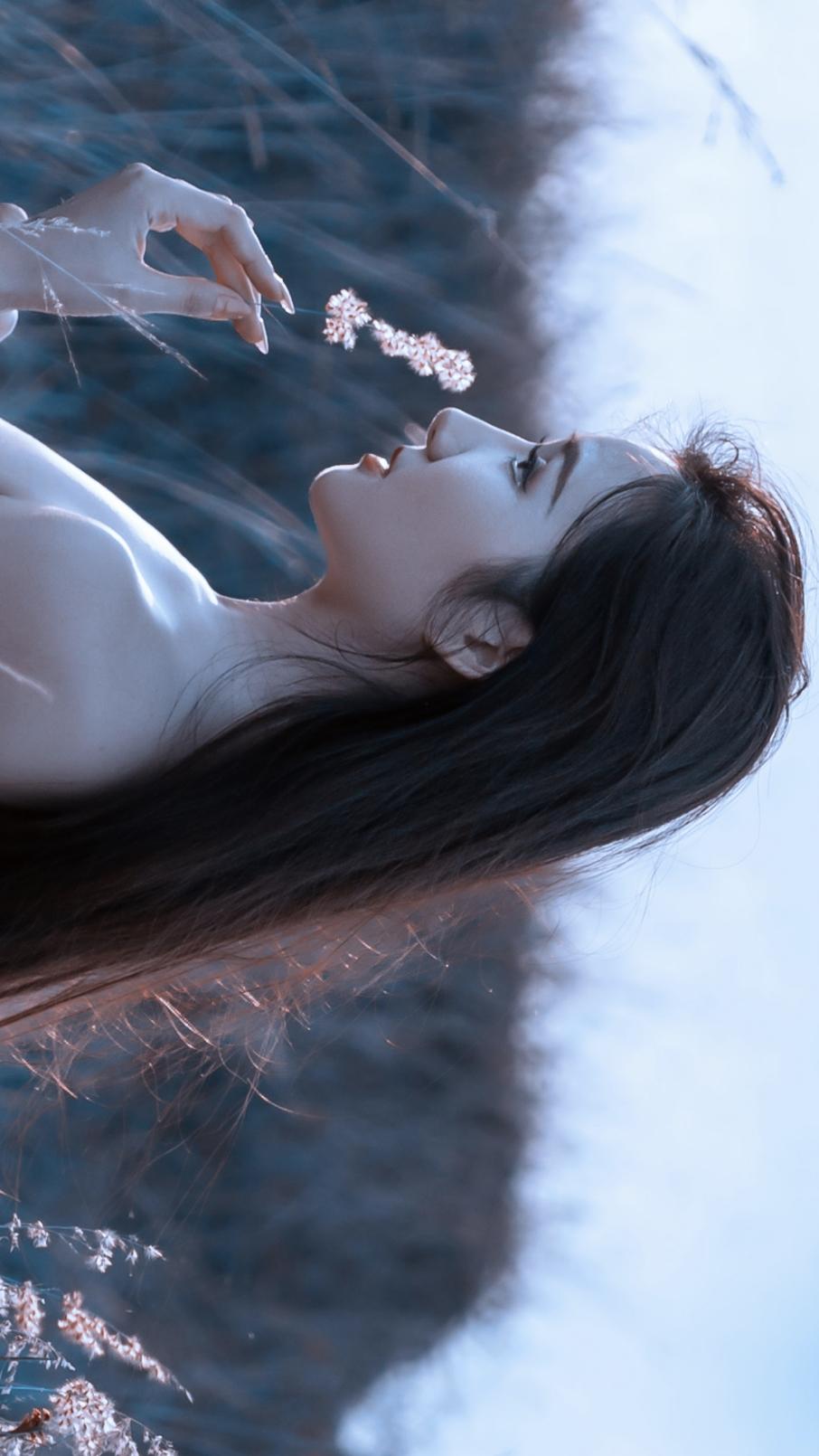 拍出东方美学 光影高级感大片 清冷氛围感拉满 原创人像摄影作品 摄影是一种视觉表
