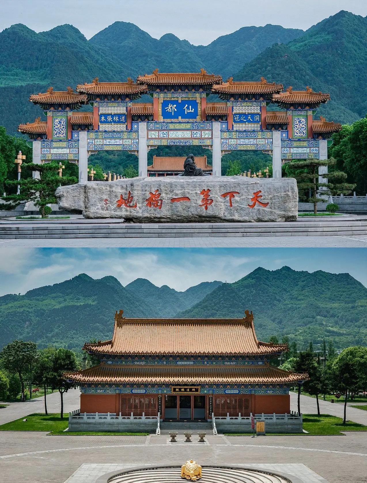 秦岭不仅是一座信仰之山
还是一方诗意田园
这里有道教楼观台、延生观
有律宗祖庭净