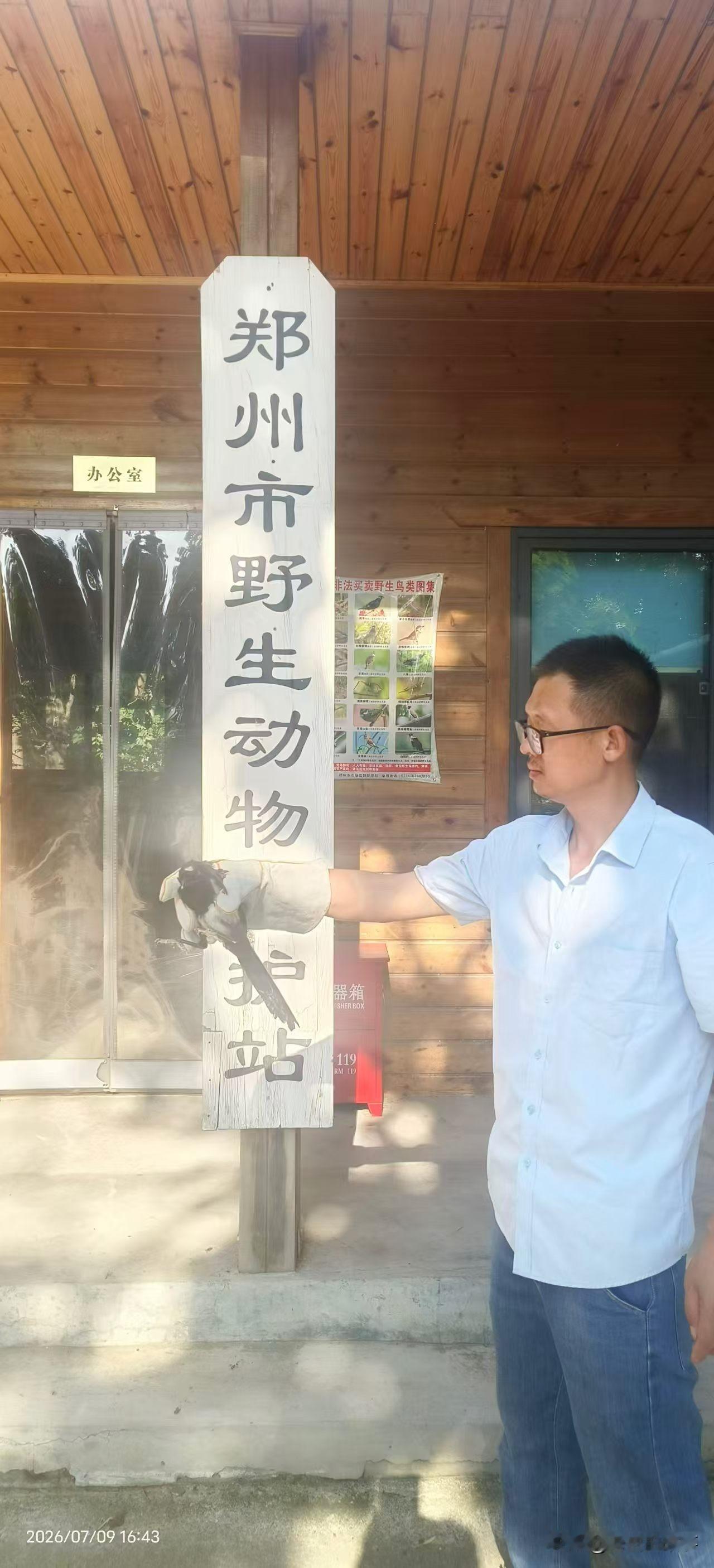 尊重每一个生命，是人类文明的最高体现:
2026年7月10日上午，郑州市野生动物