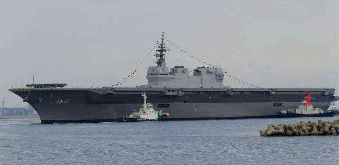 每天认识一件兵器 日本“出云”级直升机护卫舰“出云”（Izumo）级是日本新一代