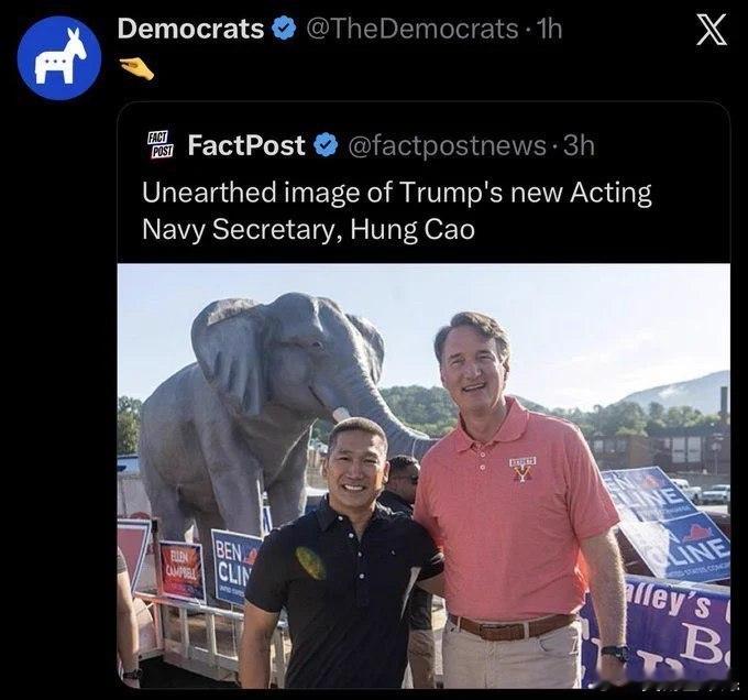 民左黨官方X賬號之前刊登一個嘲諷代理海軍部長曹洪的身高的帖子，在被批後刪除了該貼