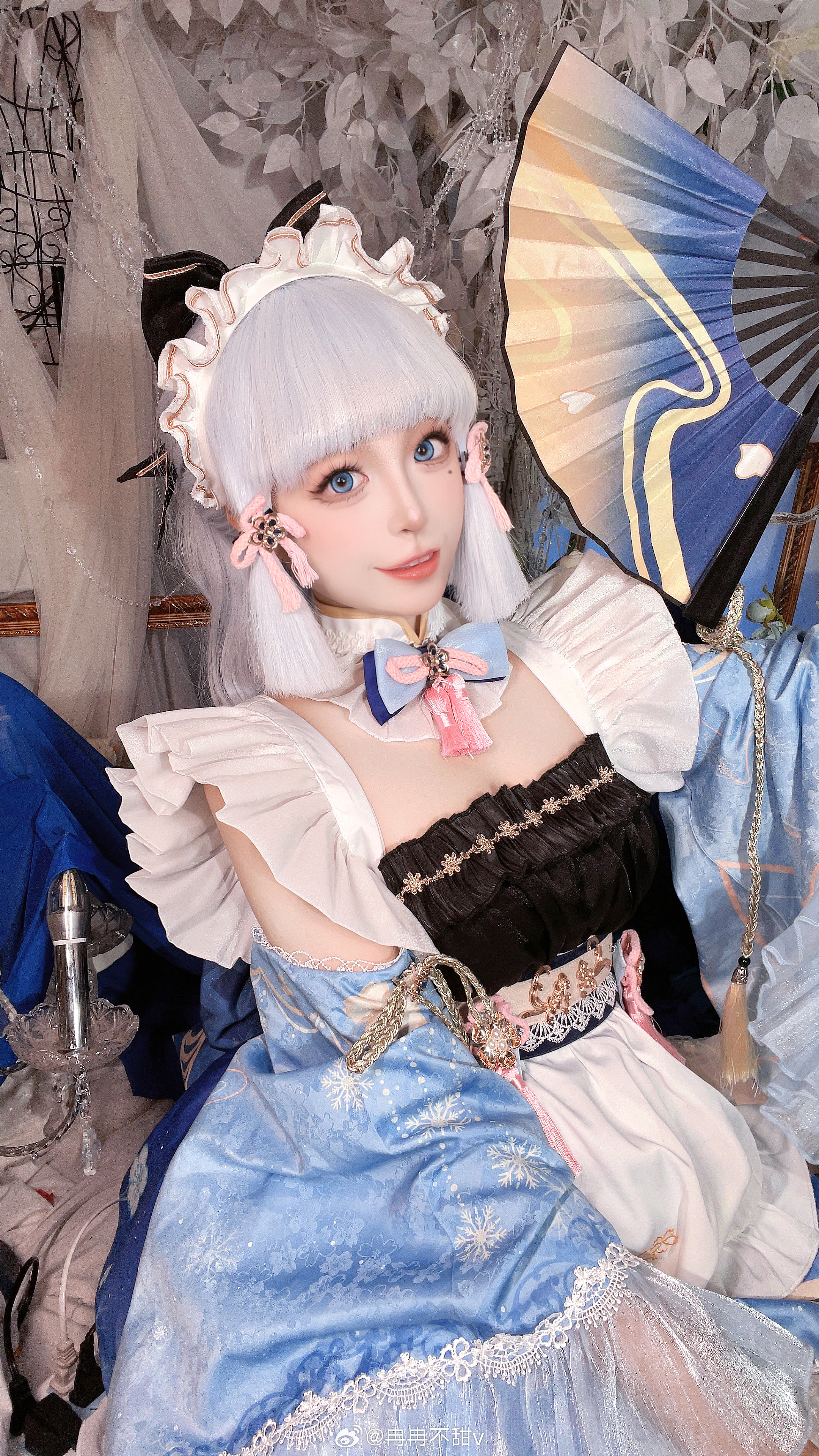 #原神[超话]##二次元游戏整活# 绫华…还会是你的第一人选吗？🌸好喜欢这套女