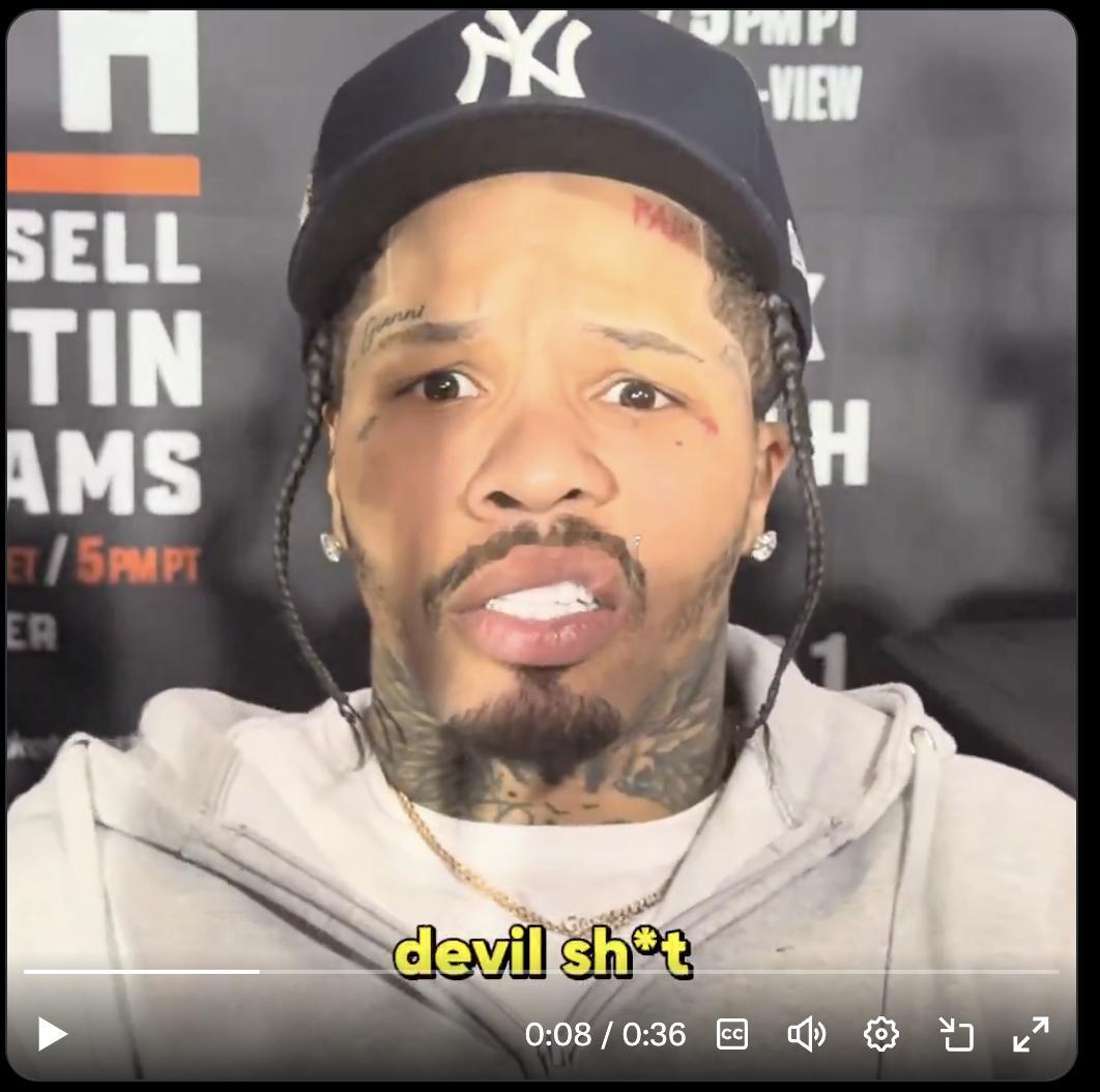 拳坛速递  前两天 戴维斯Gervonta Davis说图尔基-阿拉尔希赫（Tu