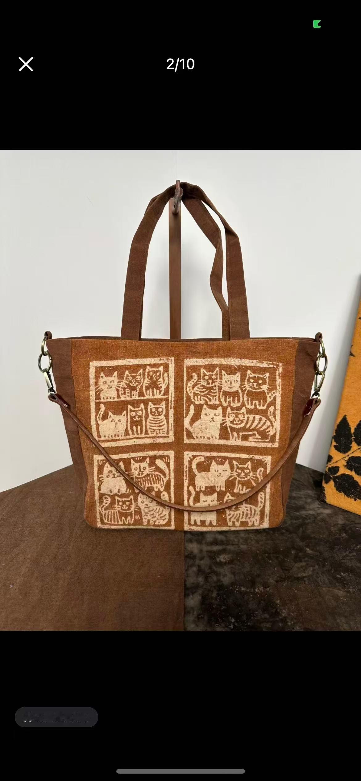 今天用了复古条纹帆布包，被同事问链接了！百元内挖到的宝藏，性价比绝了包包好物分享