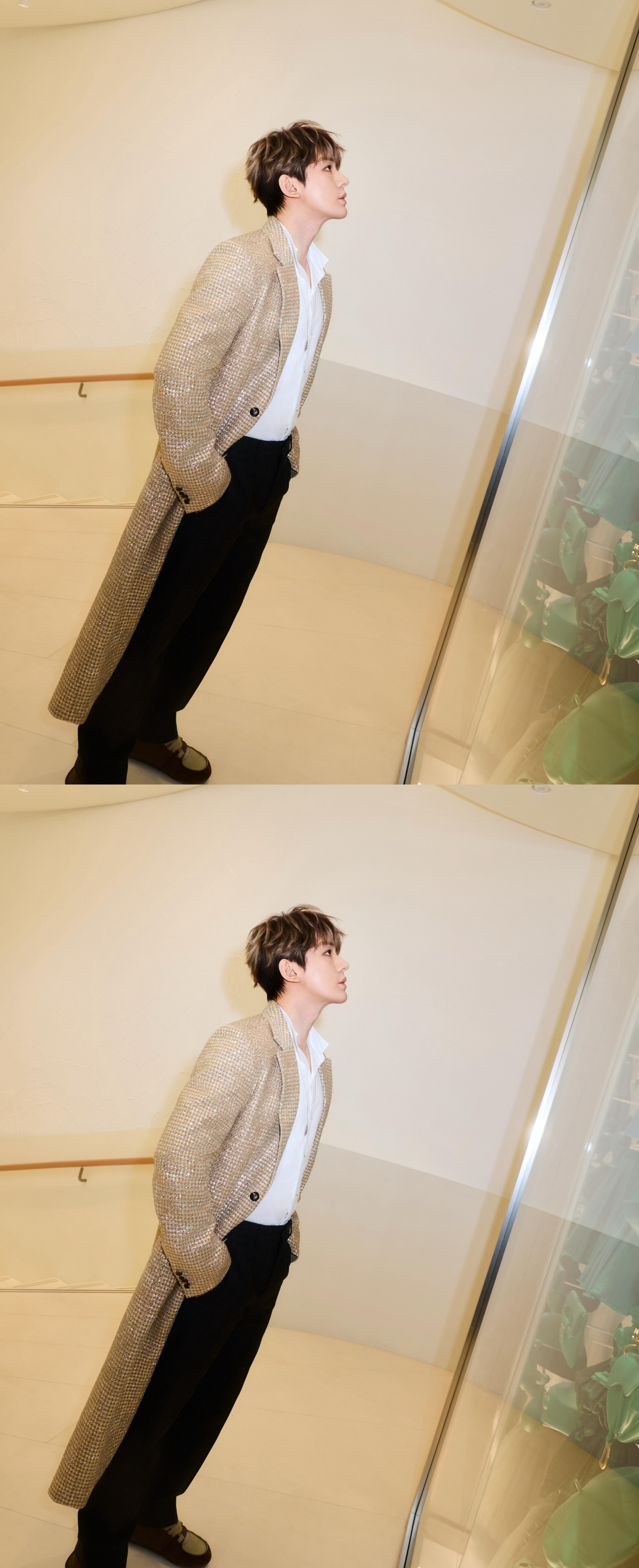 邓为迪奥官摄图更新，好贵气的迪奥小王子 ，顶级星光 ，每次出现都好惊艳！