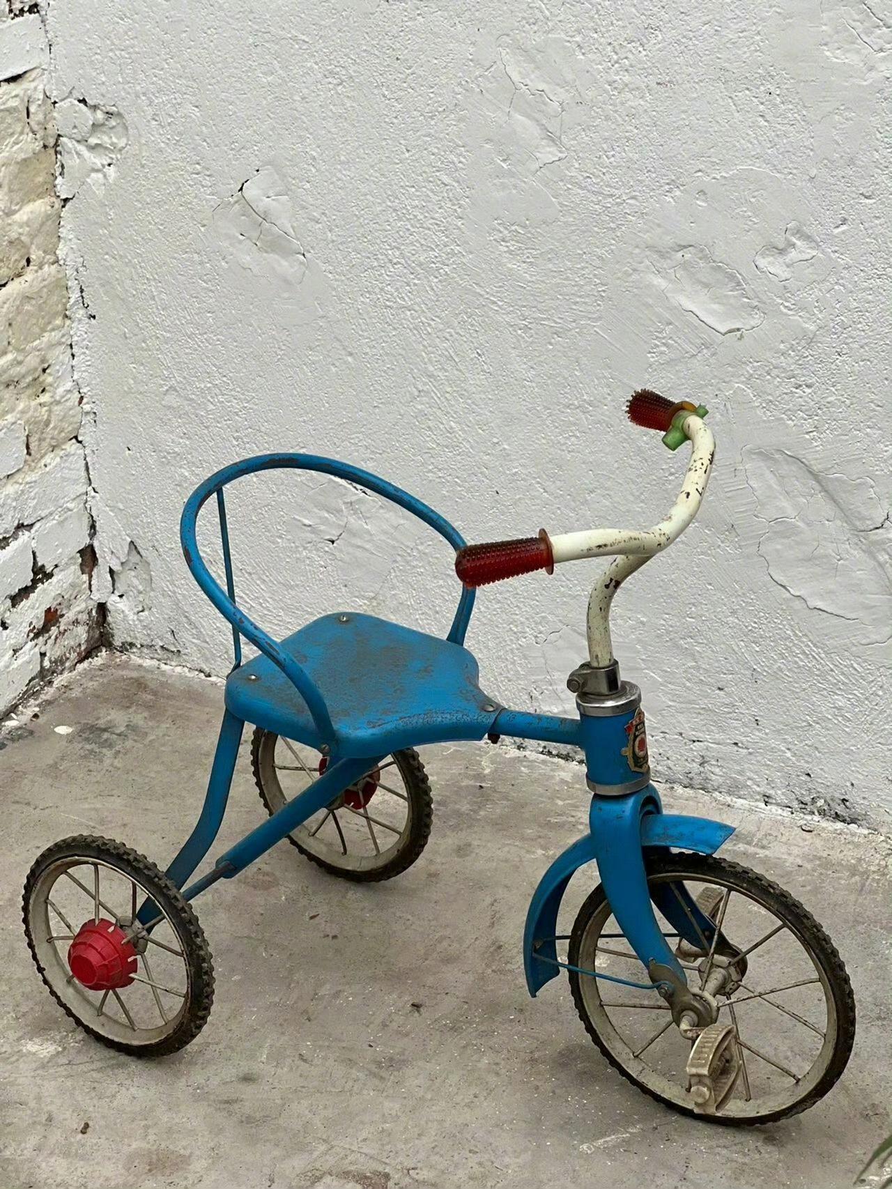 我小时候就非常想要这么一辆儿童三轮车，当时家里根本买不起，现在随便买。 ​​​儿