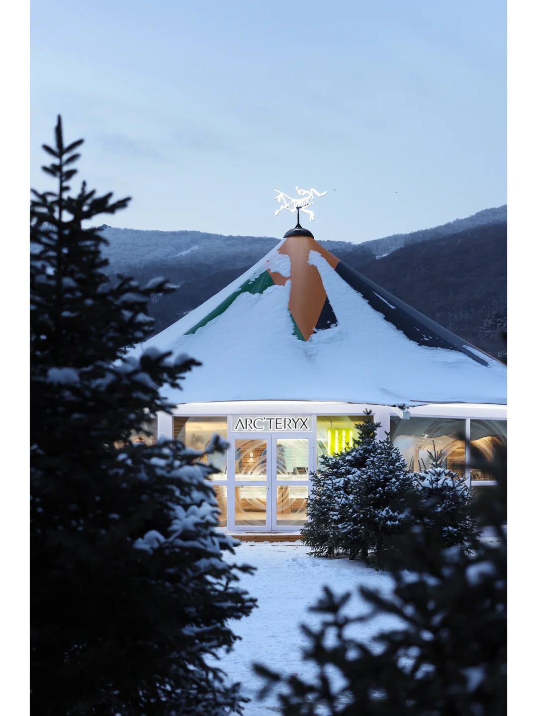 始祖鸟×吉林松花湖 🏔️ 凛冬已至 热爱永续