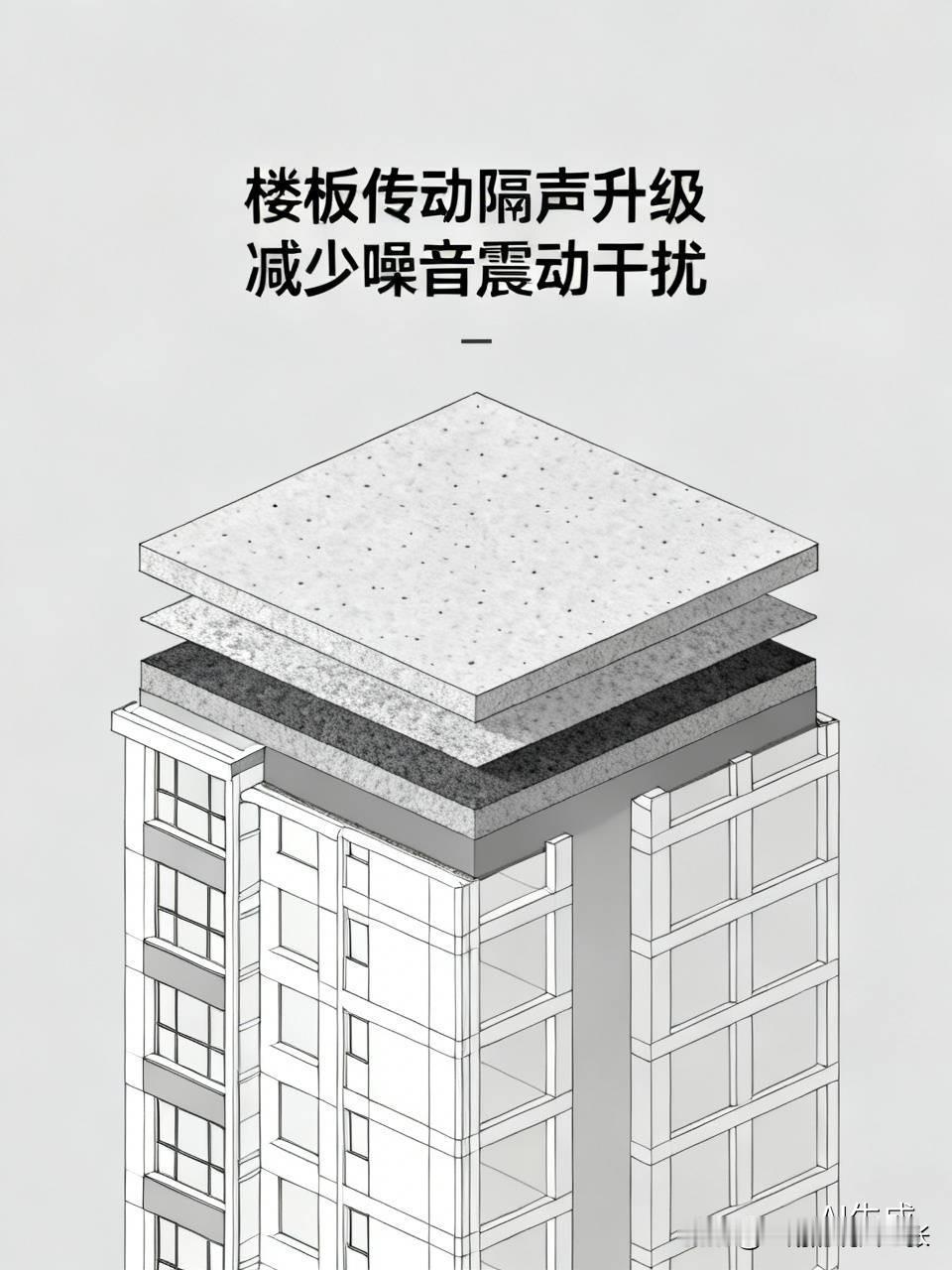 楼板设计传动隔声应该在升级一些，可能里面涉及楼板厚度，结构称重，层高、造价问题。