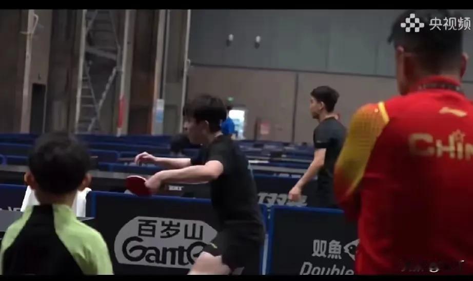 大头也是有小迷弟的人了
王指的小儿子
不仅喜欢大头
还跟着爹爹到现场
观看大头训