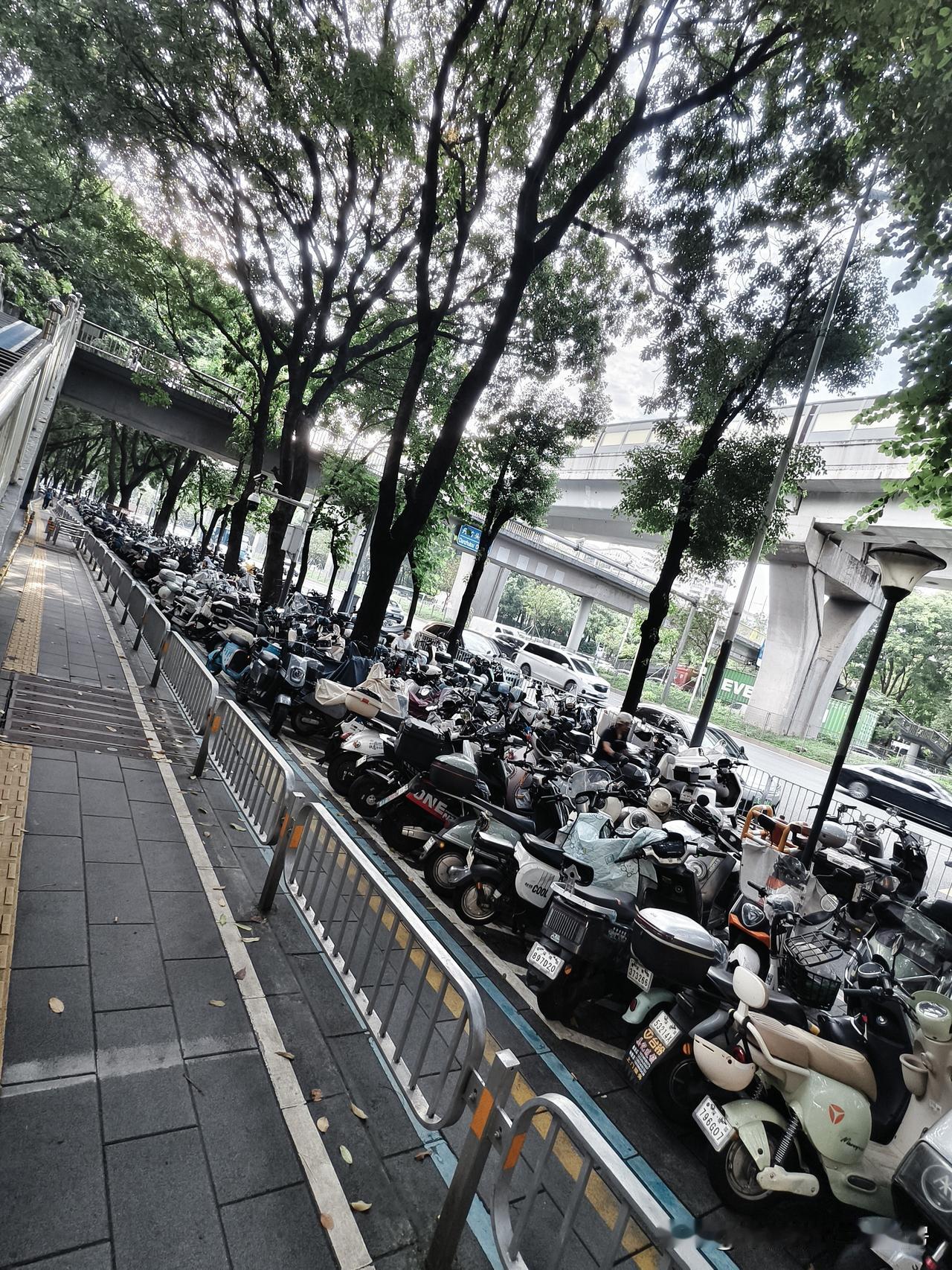 坐标：深圳布吉丹竹头地铁站，哇塞 这电动车真的是太恐怖了吧！深圳还有没有别的地方
