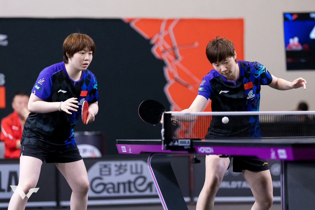 【WTT美国大满贯2026】｜20260701女双1/4决赛·图片2©️WTT王