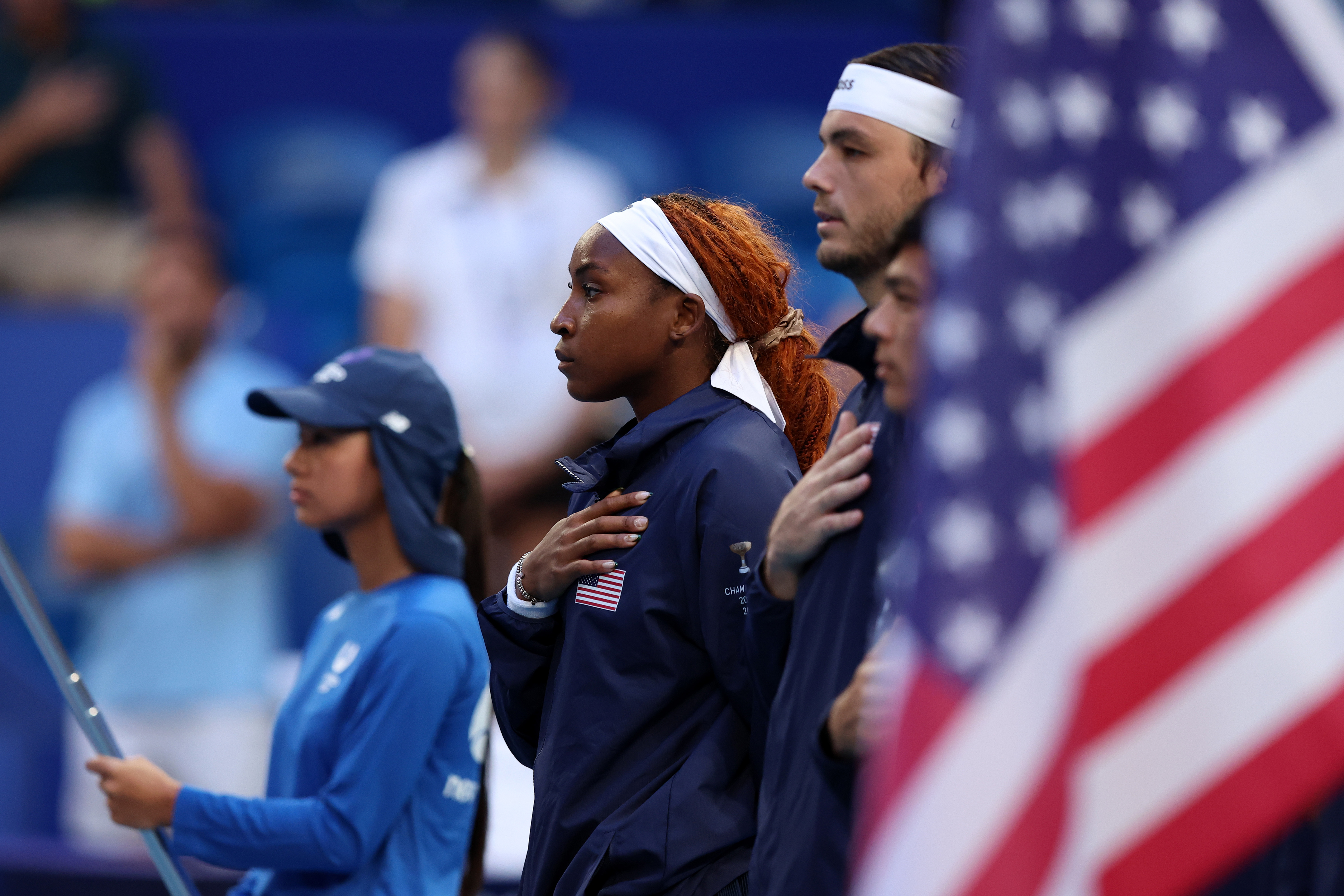 🇺🇸美国 2-1 阿根廷🇦🇷2026联合杯珀斯赛区A组，高芙/哈里森以6