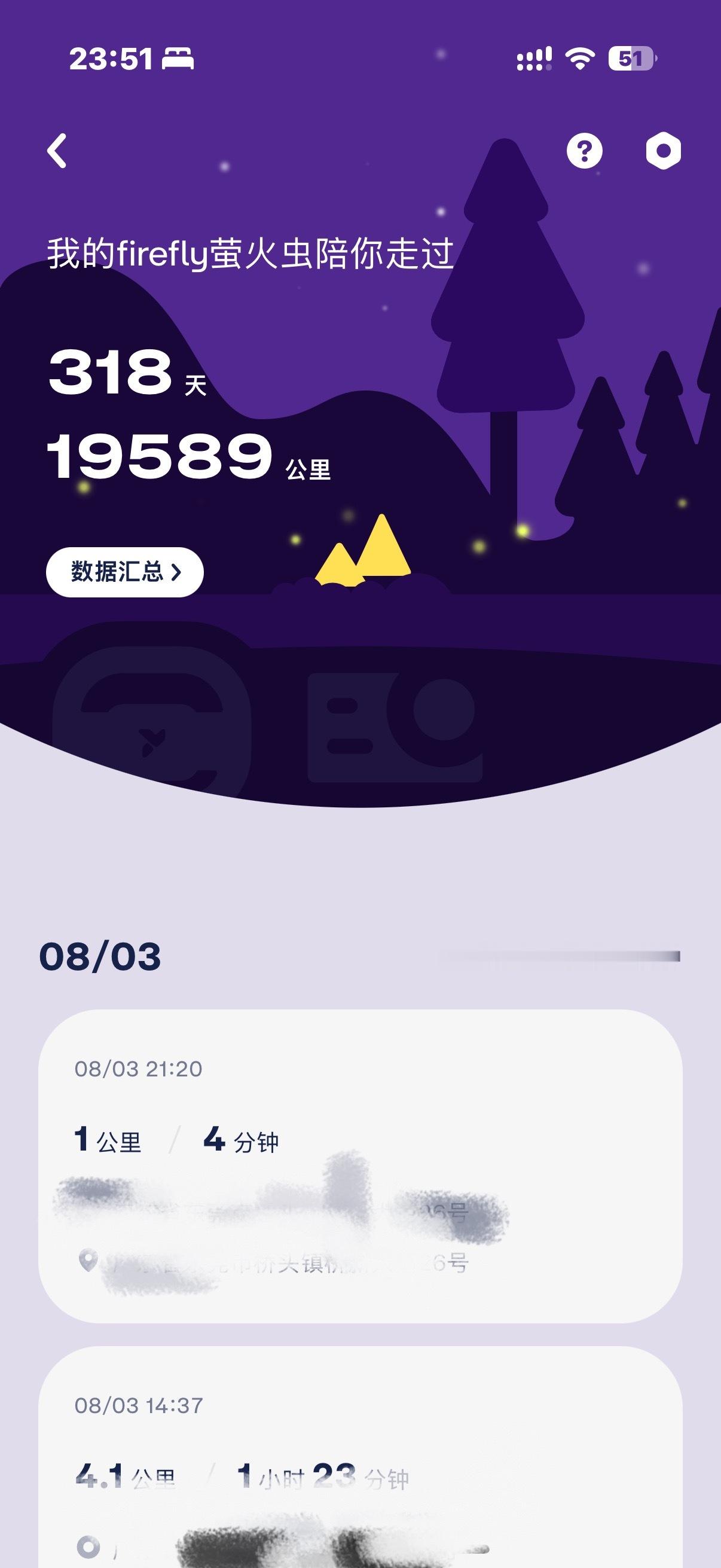 虫友群一年跑4万公里，虫子跟着她真是值了对比了下我的里程，简直是我的两倍还要多 
