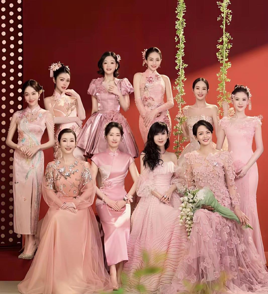 果然还是得说，女明星的脸型底子太重要了！春晚《立春》这十位女星，穿上旗袍个个都美