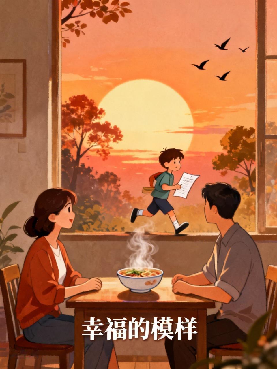 幸福是疲惫一天后，回到温馨小窝，爱人端上的那碗热汤；是孩子拿着满分试卷，蹦蹦跳跳