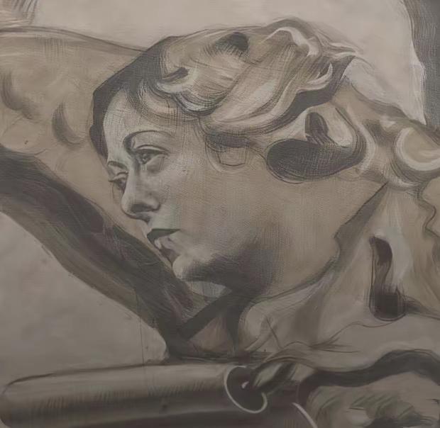 意大利一教堂将天使壁画修复成了总理梅洛尼的模样。

根据意大利当地新闻报道，罗马