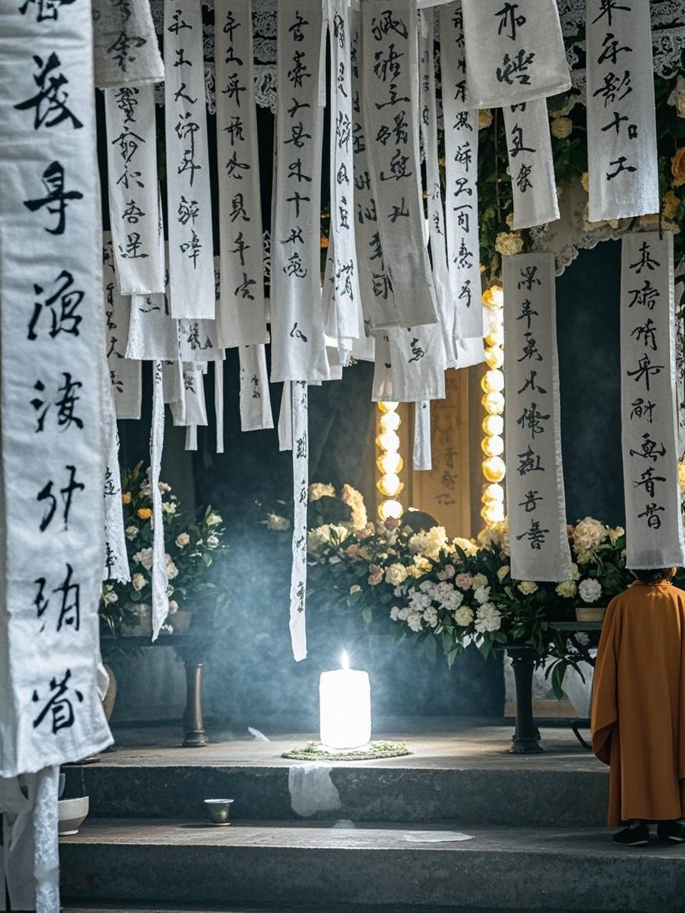 真是替老爷子心寒！
连出殡也没放过，再次狠狠的消费了老爷子一次，真是令人痛心！