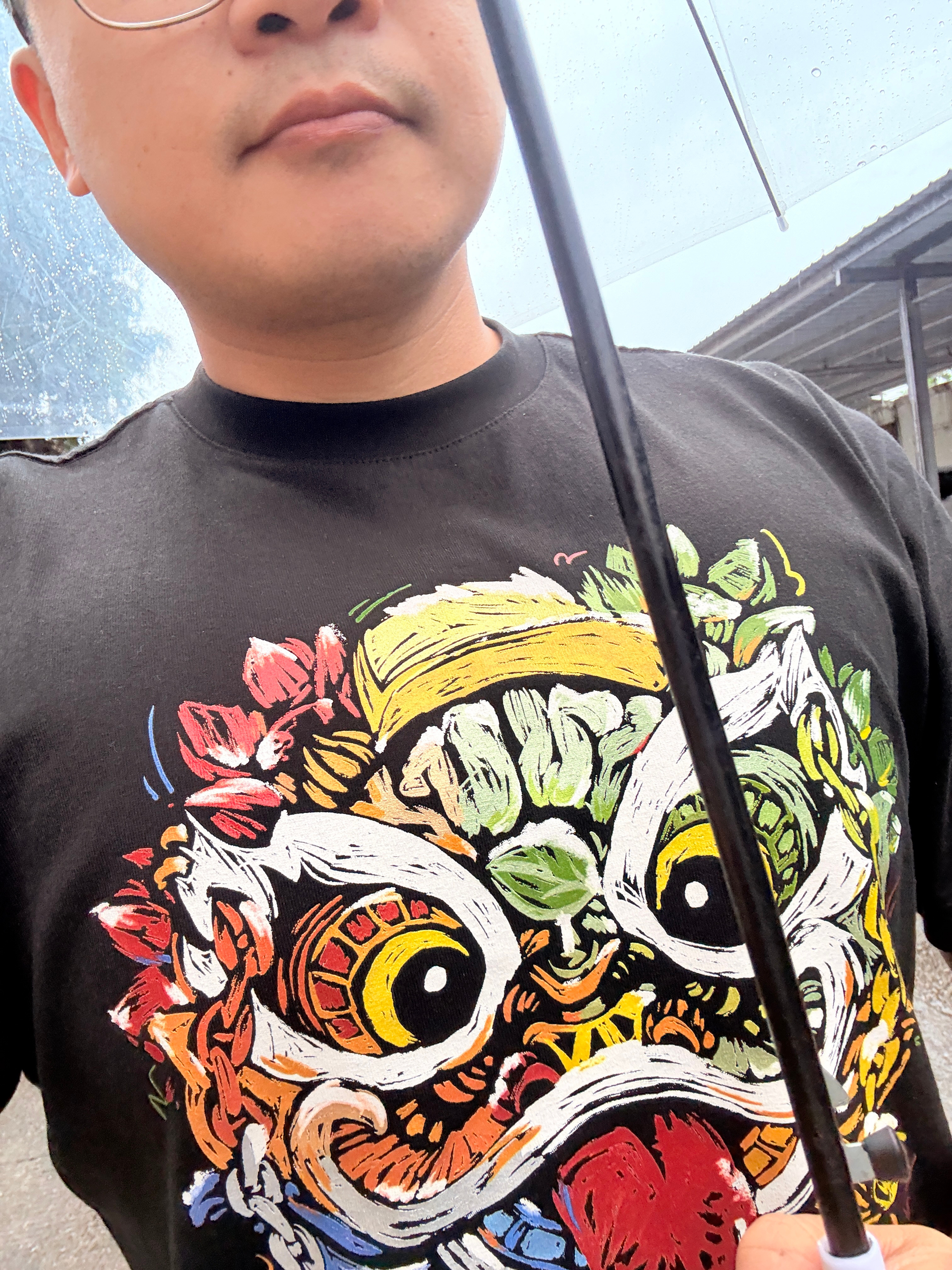 下班了，雨🌧️下了一天……又给我不去健身的借口了……