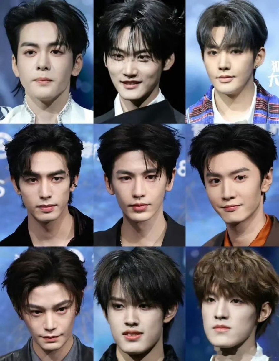 今天微博之夜男明星生图大汇总，来说出你心中今天状态的最佳