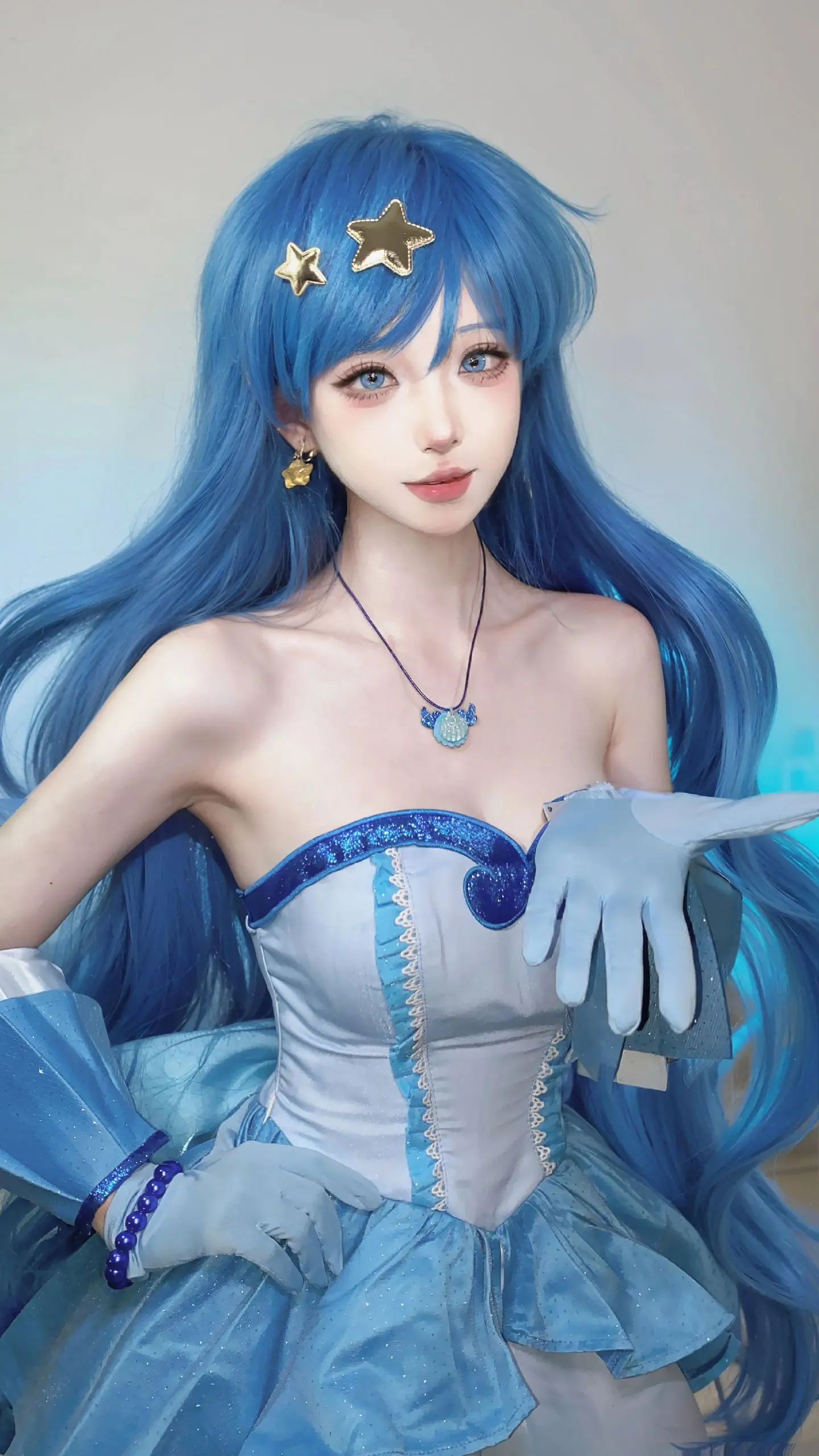 南大西洋的人鱼公主。