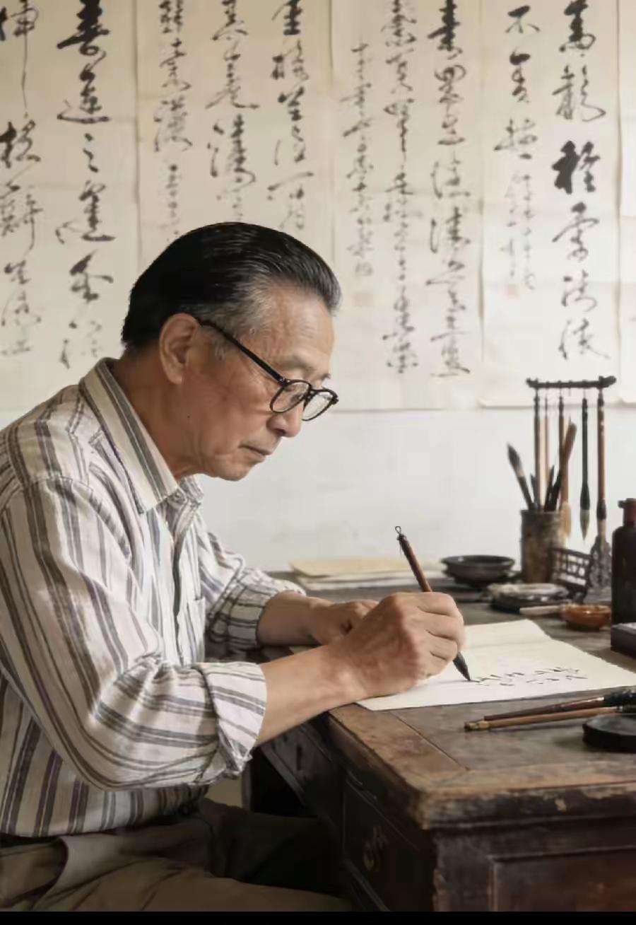 坐在小溪边钓鱼，手里握着鱼竿，看着水面泛起一圈圈涟漪，那一刻我突然想通了一件事：